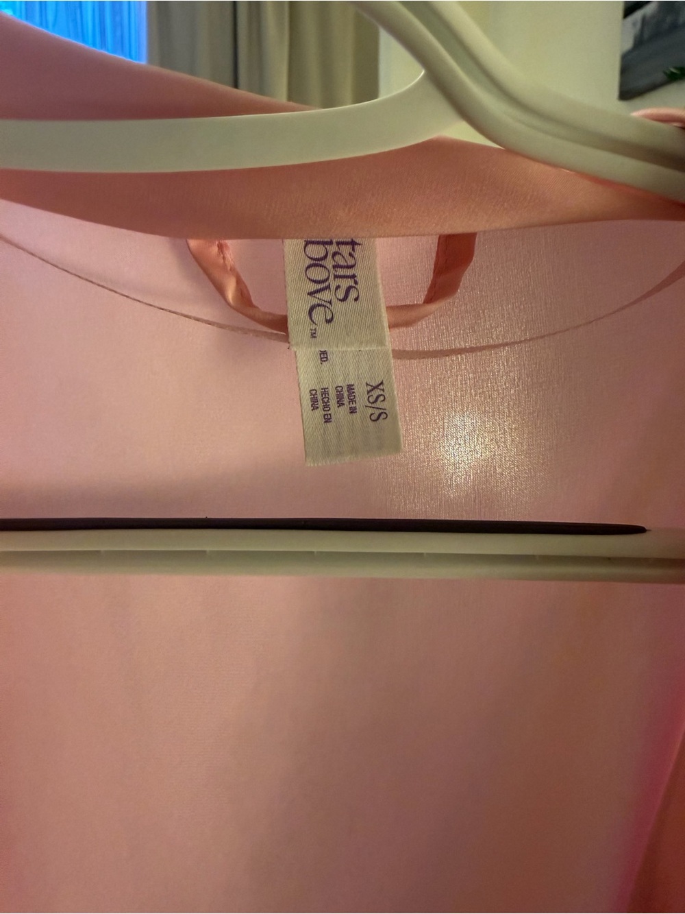 Satin Pink Robe - Picture 2 of 2